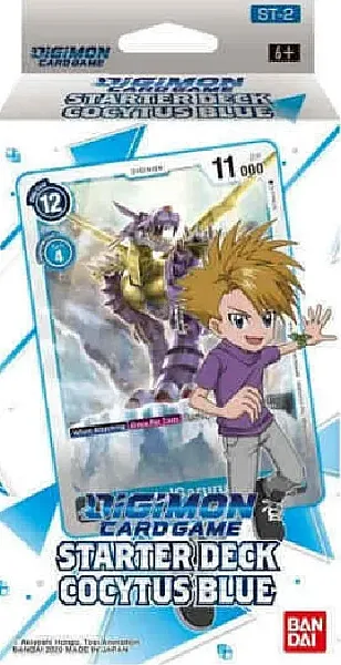 DIGIMON CARD GAME - STARTER DECK COCYTUS BLUE ST-2 - EN